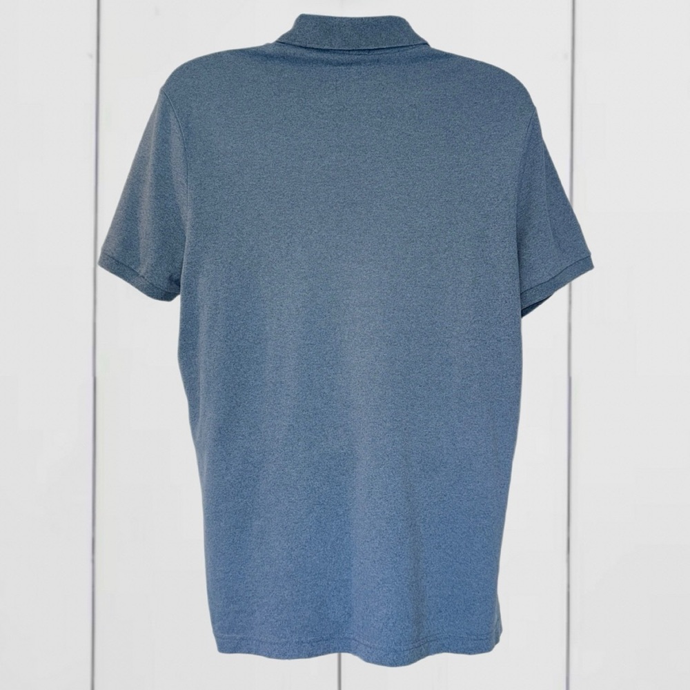 Hollister Men’s Epic Flex Stretch Polo Shirt Blue Size XL - Picture 4 of 9